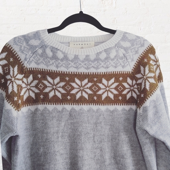 Harmony alpaca blend fair isle sweater - Picture 5 of 9